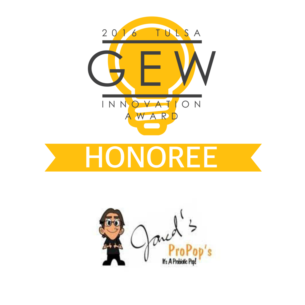 .@JaredsProPops​ is doing a giveaway in honor of his Innovation Award Nomination. #TulsaGEW buff.ly/1LmIM3F