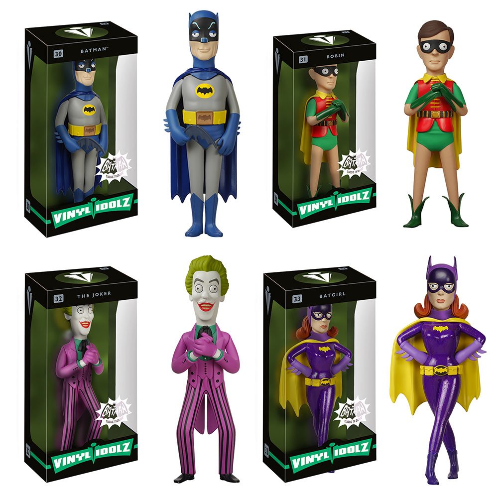 Funko's tweet photo. RT &amp; follow @funko for a chance to win a set of Batman Vinyl Idolz! https://t.co/m46ow5uBNO