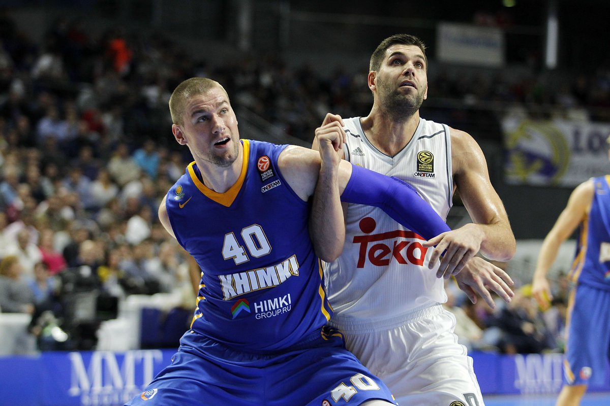 EuroLeague's tweet photo. Some of the best pictures of the game! @RMBaloncesto 82 - 85 @Khimkibasket #RMBKHI https://t.co/nBAIZcPPQt