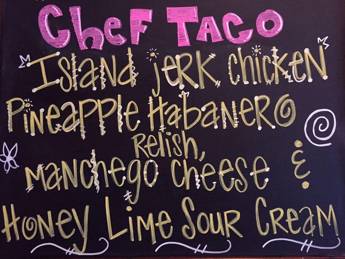 Chef JP is always developing new and creative tacos. Ask your waiter for the featured Chef's Taco!
