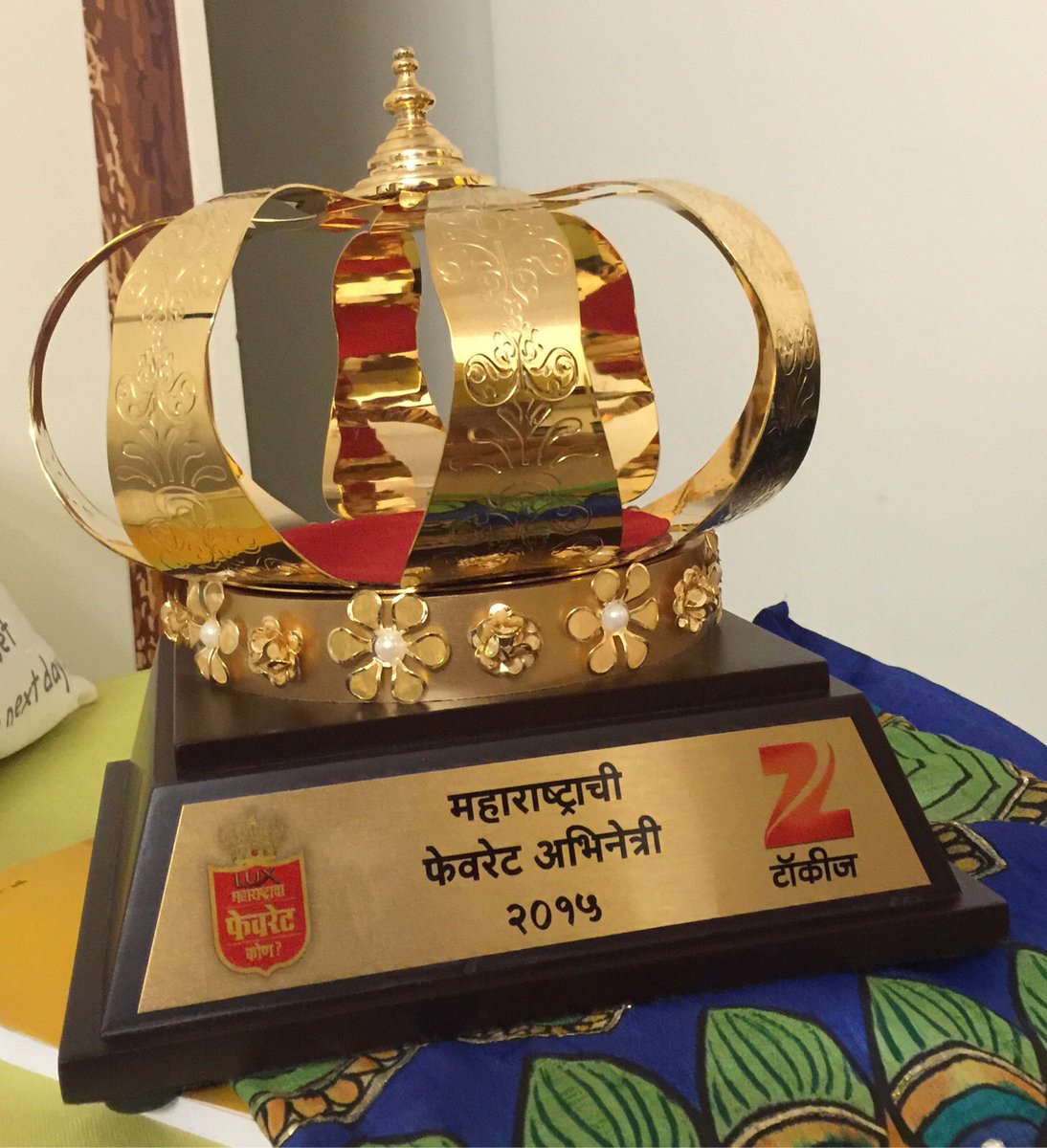 muktabarve's tweet photo. Thrilled 💃💃💃👑 #Baapfeeling #DoubleSeat #MFK2015 
Thank you people for your votes. Love. https://t.co/1CYbvc2GGl