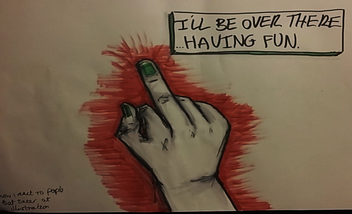 KimmyKittenX3's tweet photo. #QuickDraw #QuickDrawlive great night drawing! I met some lovely people and drew some interesting things in response https://t.co/FgOt58E357