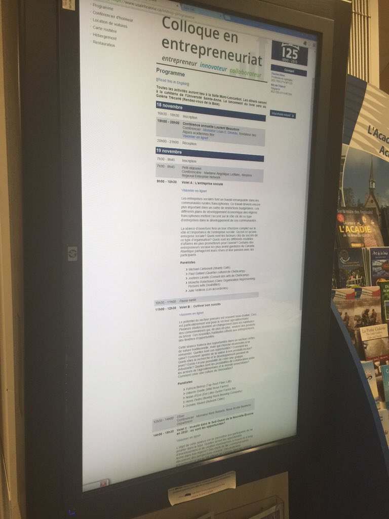 itsmoniqueolga's tweet photo. Des nouveautés pour cette 2e édition du Colloque en Entreprenariat
#entrep15 https://t.co/3ZKbq0uJ2d