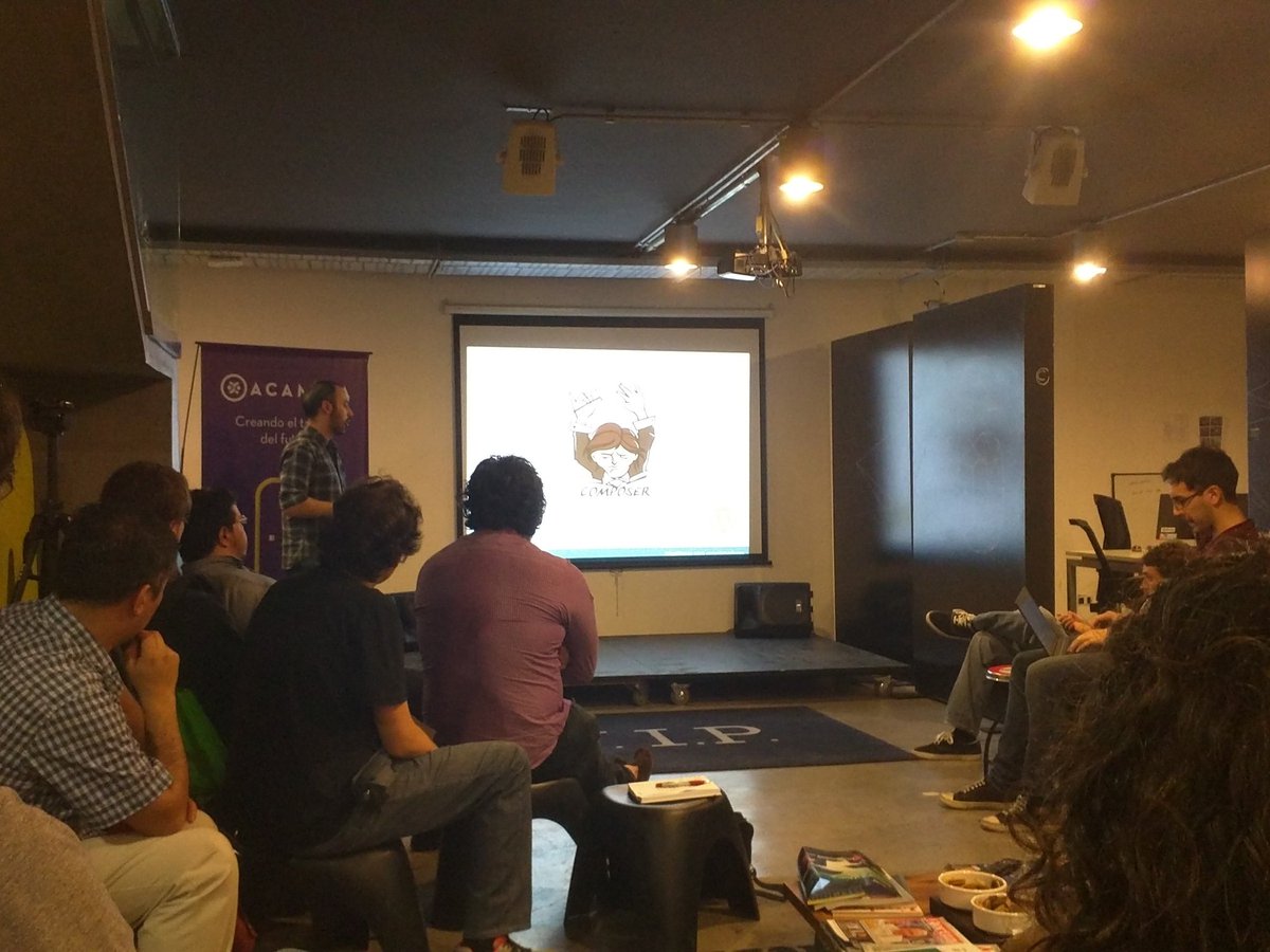 alozadamosto's tweet photo. WordPress para devs by @andrezrv_hq @WordPressBsAs #phpbsas https://t.co/L9EY2ngTib