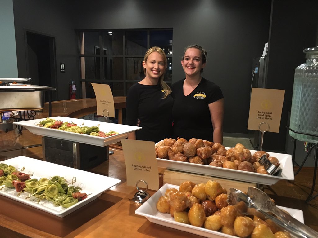 DomiStationTLH's tweet photo. Did we mention we have amazing food from @socialcateringandevents? @FirstCommerceCU #emonthtally #startups https://t.co/31sUer2J1J