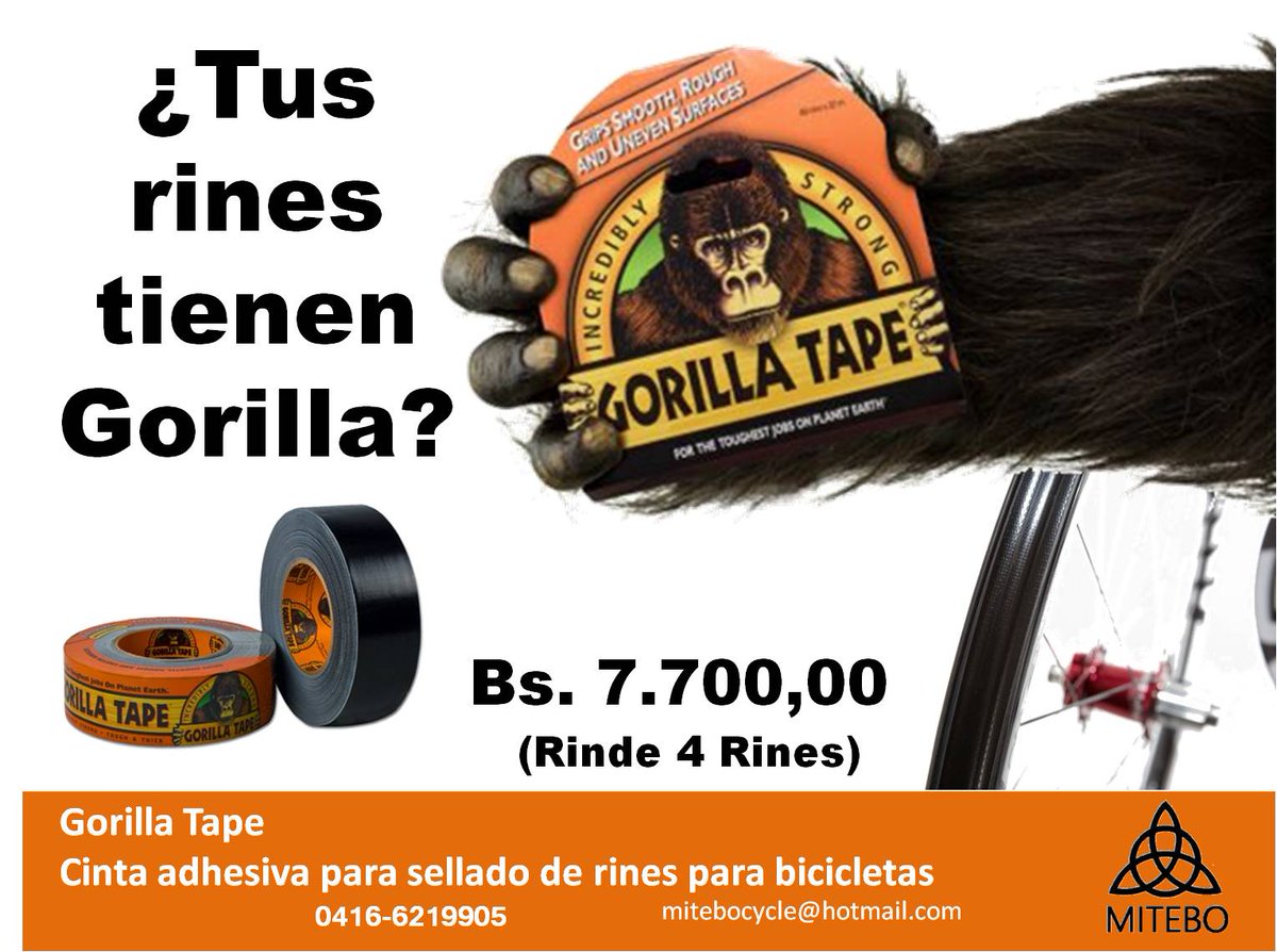 Mitebocycle's tweet photo. ventas al detal y mayor
envíos a nivel nacional
10% dcto para sixpack
info: 0416-6219905
mitebocycle@hotmail.com https://t.co/GCWDAtGVeZ