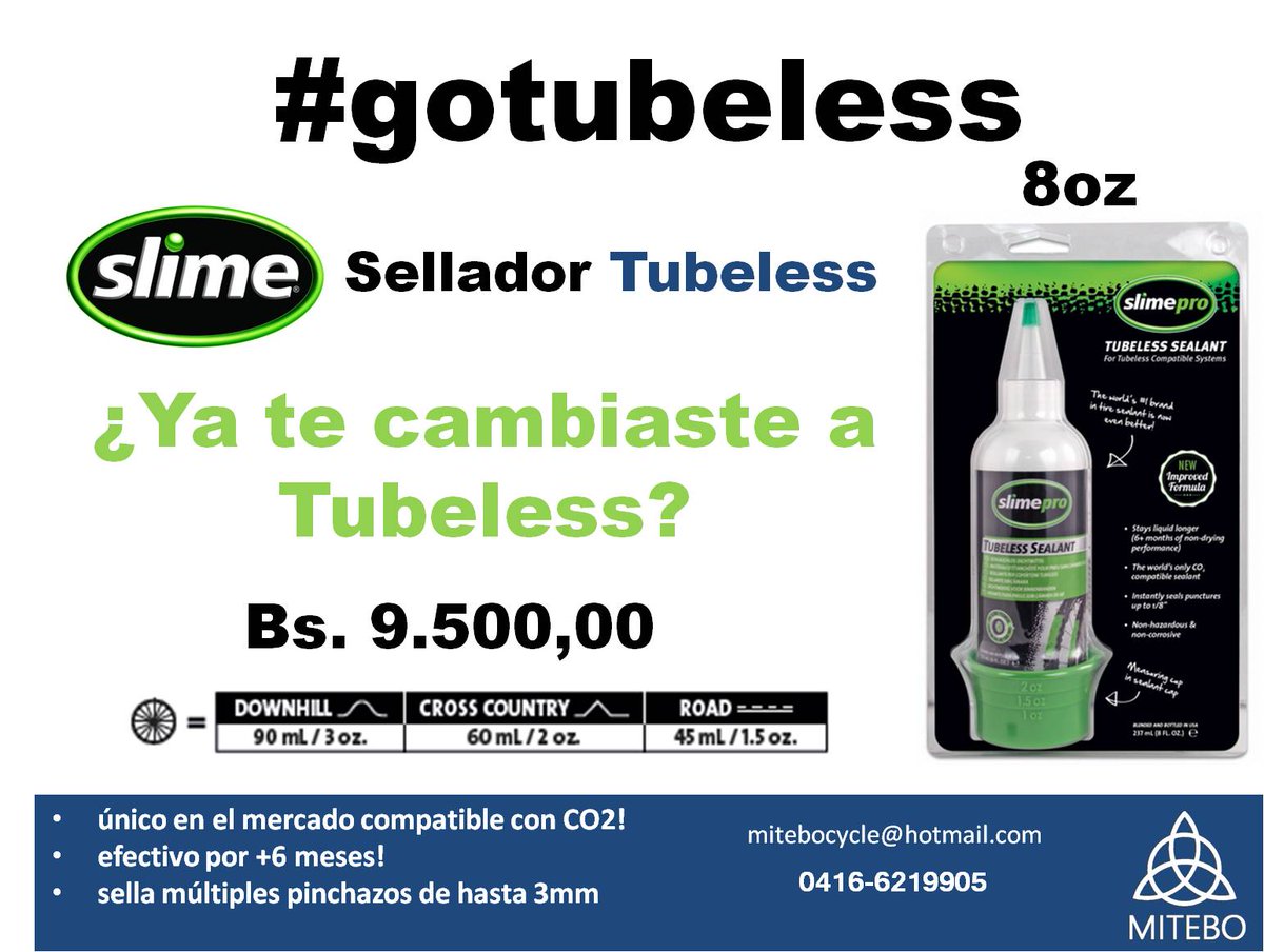 Mitebocycle's tweet photo. ventas al detal y mayor
envíos a nivel nacional
10% dcto para six packs
info: 0416-6219905
mitebocycle@hotmail.com https://t.co/yebK0s7OEo