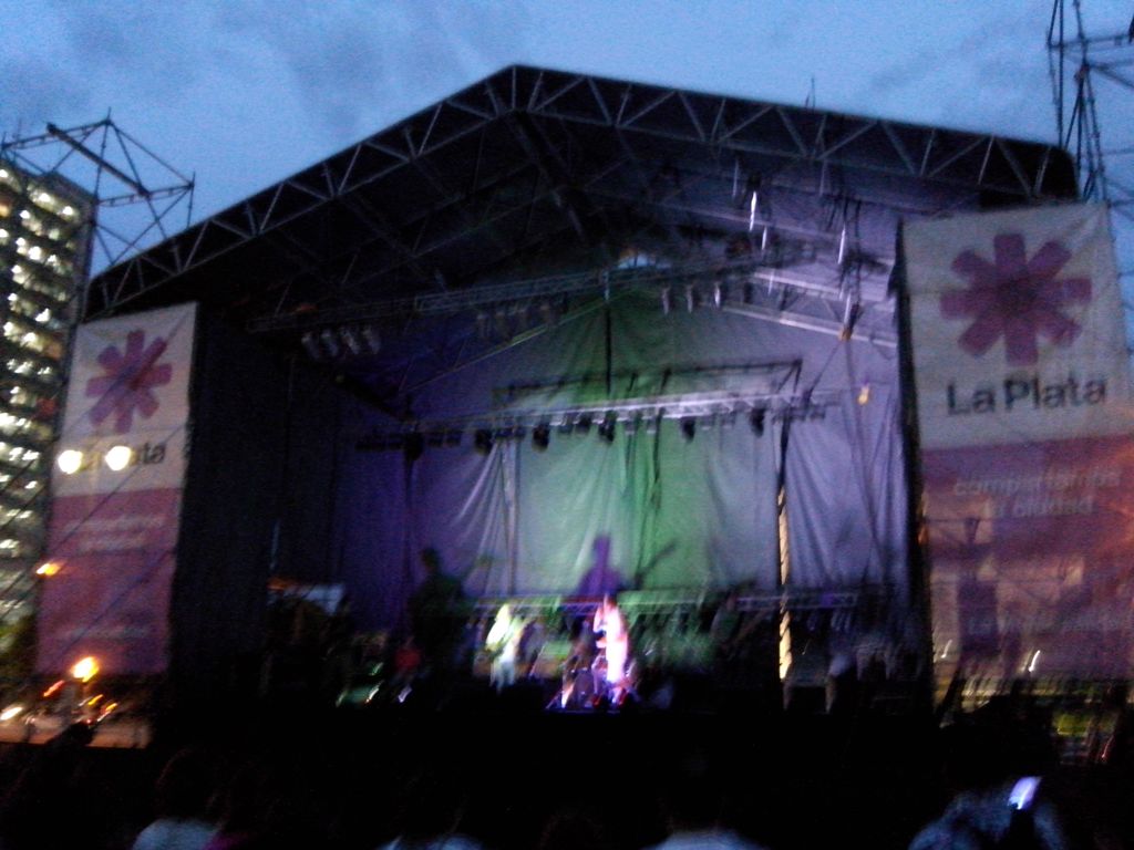 #LaEncordada en el Escenario de #VamosLasBandas en la #FinalRock #PlazaMoreno