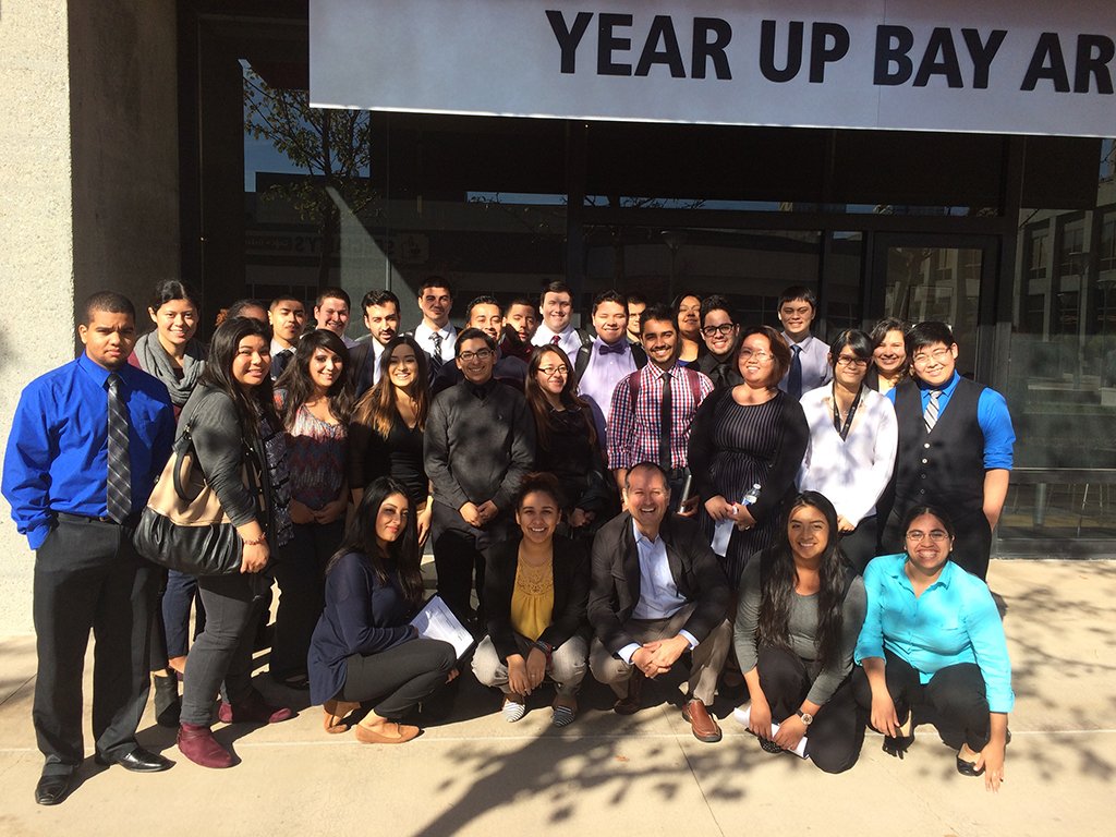 MyPathUS's tweet photo. Our 2015-16 Year Up Silicon Valley Cohort! #futurecreditstars #youthbuildingcredit #mypathus @YearUpBayArea @YearUp https://t.co/PyNl8GgklK