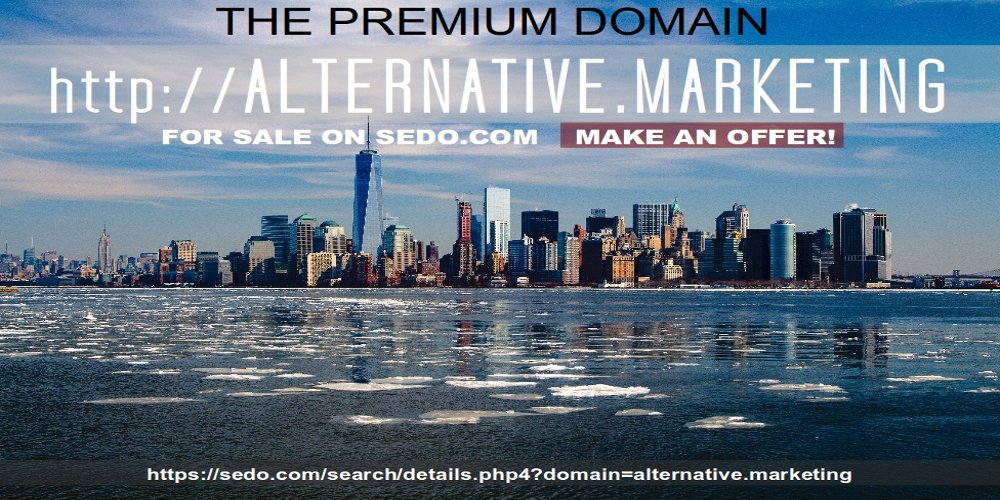 ALTERNMARKETING's tweet photo. https://t.co/n7f5riiD8R #Premium #Domain - MAKE AN OFFER ON https://t.co/kNwFOMksPh #alternativemarketing #marketing https://t.co/tWWMebeS77