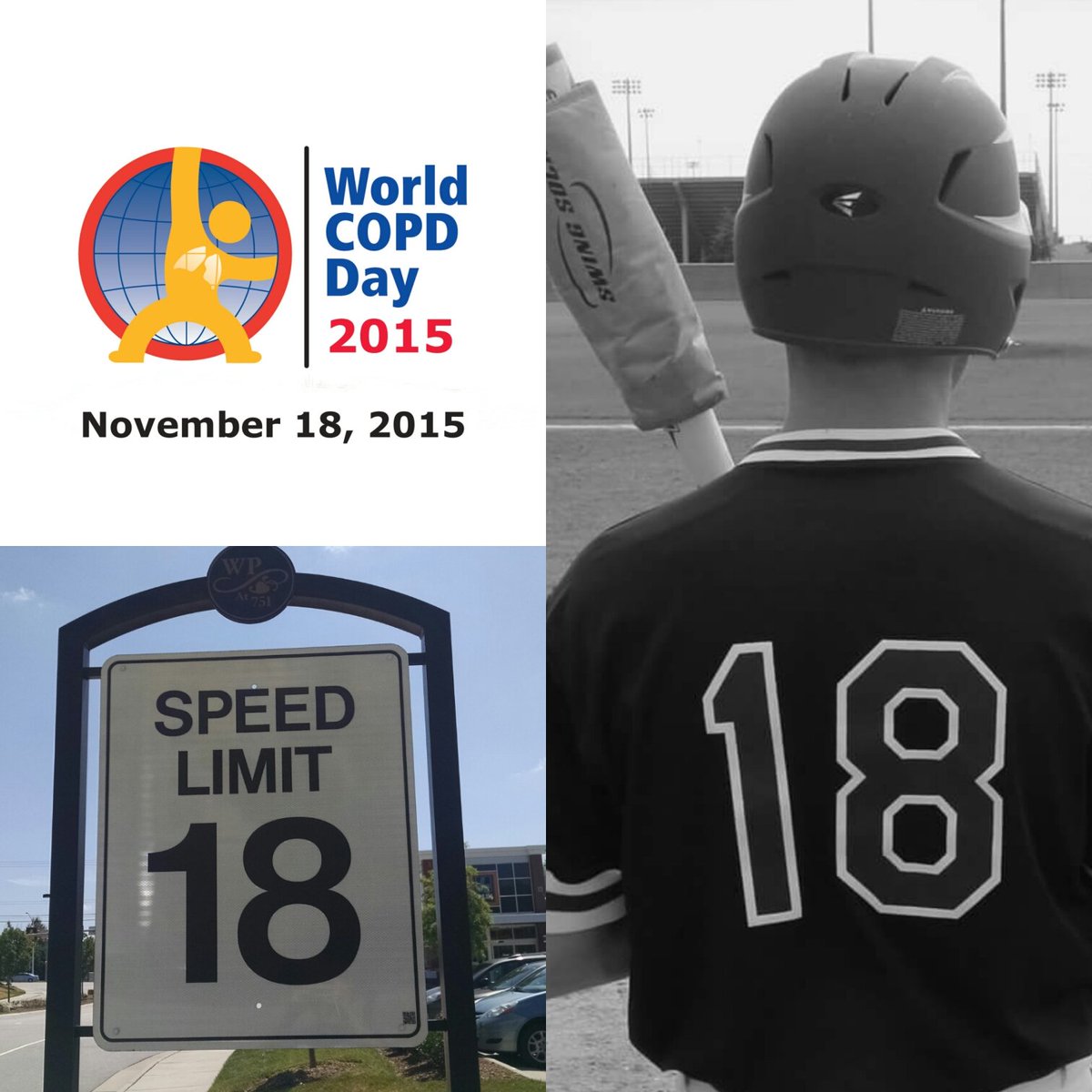 FS4LifeOrg's tweet image. Slow down: Today is #WorldCOPDDay! Today we are honoring everyone affected by this debilitating disease #COPD