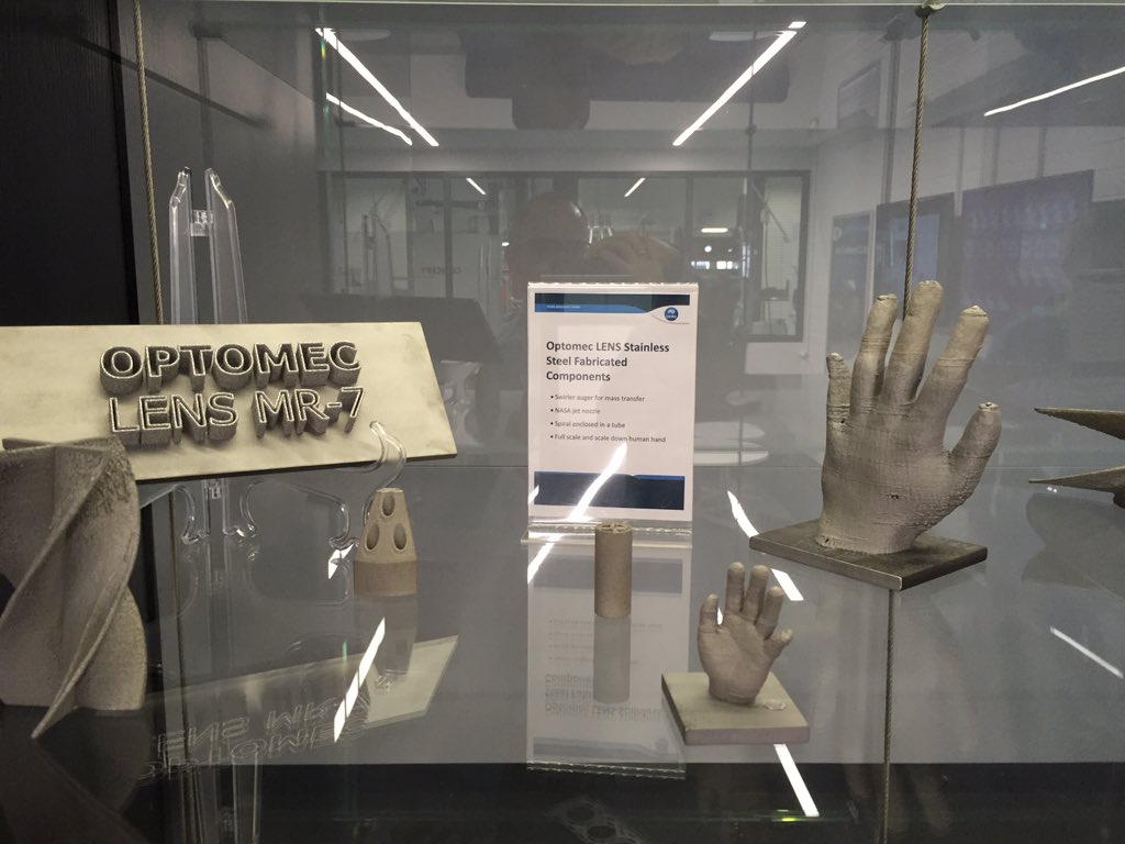 leon_prentice's tweet photo. More #SneakPeek before #lab22open today! #lab22ic @AdditiveAlex @CrystalLadiges @CSIROnews @OptomecInc https://t.co/m95DvGw74W