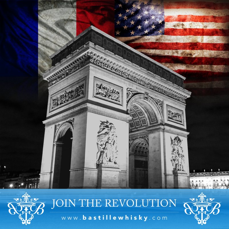 Join the Revolution with Bastille Whisky! #paris #bastillewhisky#Bastillewhiskysinglemalt #whiskyfromfrance#IamParis