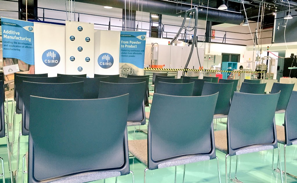 leon_prentice's tweet photo. Ready for #lab22open! @CSIROnews #lab22ic https://t.co/0ISEGoz7Fn