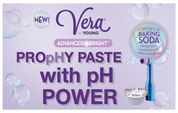 Young_Dental's tweet photo. Harness the power of pH with NEW Vera Advanced Bright #prophypaste! https://t.co/is81opwGo7 #youngdental https://t.co/mX3fXal0yE