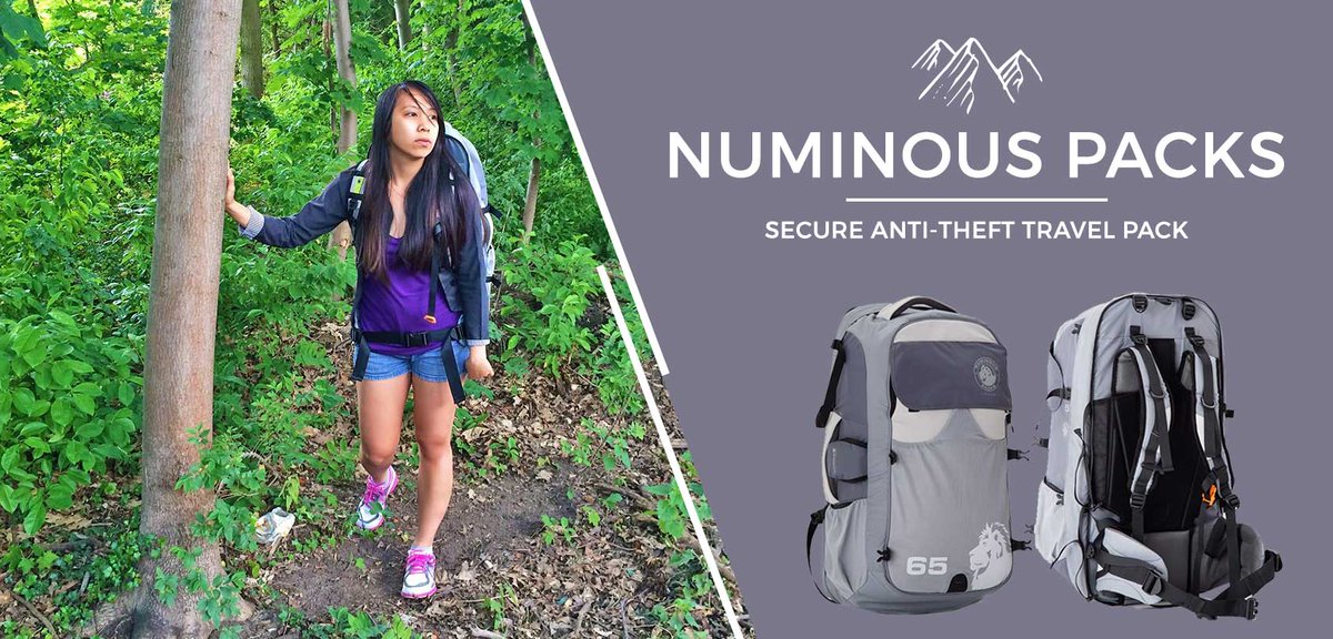 iAmAileen's tweet photo. Have a worry-free adventure with Numinous' highly secure backpacks! https://t.co/LOVmWEXeoW #travelgear #ttot https://t.co/te2jxSoM7P