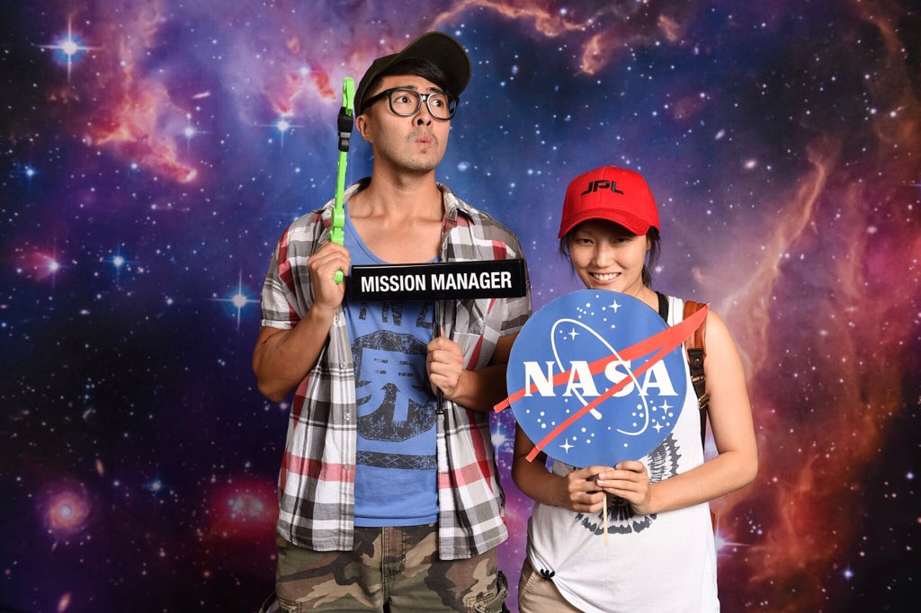 DavidSuhChan's tweet photo. Fun pic from the #JPLOpen #NASA #WhereAreWe? https://t.co/tZE4H9xEFu