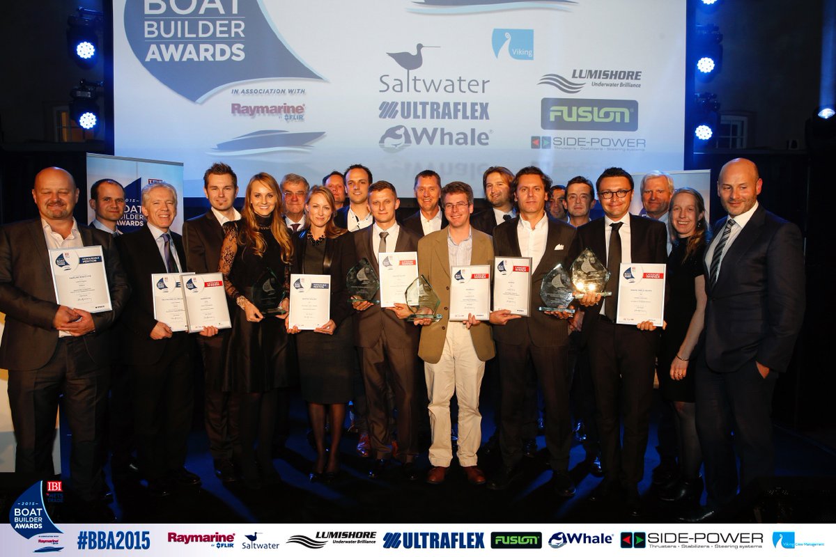 metstrade's tweet photo. All the winners at the 2015 METS Trade Boat Builders Awards #IBI #Metstrade #BBA2015 https://t.co/u8ERmp2TcF