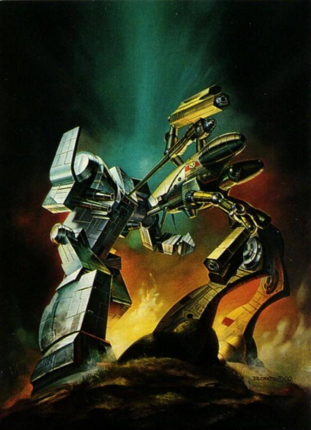 70sscifiart's tweet image. Four works by #BorisVallejo