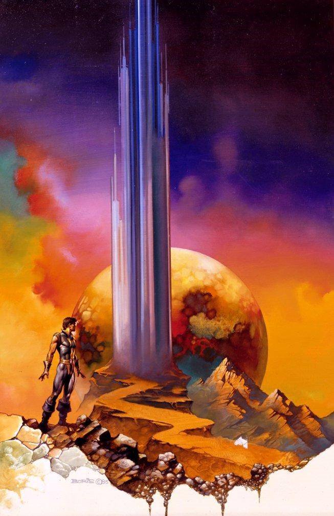 70sscifiart's tweet image. Four works by #BorisVallejo
