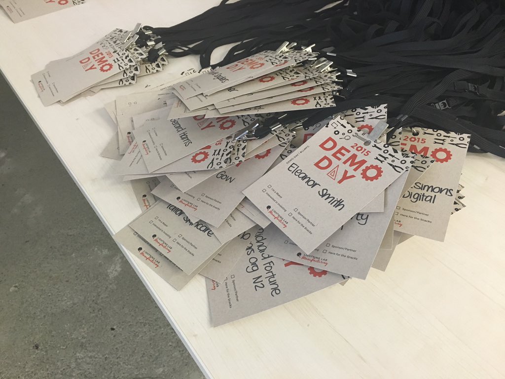 Colart's tweet image. #LLMFG DEmo day prep underway :-) @LightningLab @velox_nz @callaghannz