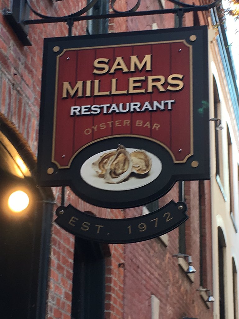 kevinaspringer's tweet photo. It has to be serendipity when you stumble upon a restaurant with your MC's name. #amwriting #ExtraordinarySam https://t.co/Im3rGffFfm