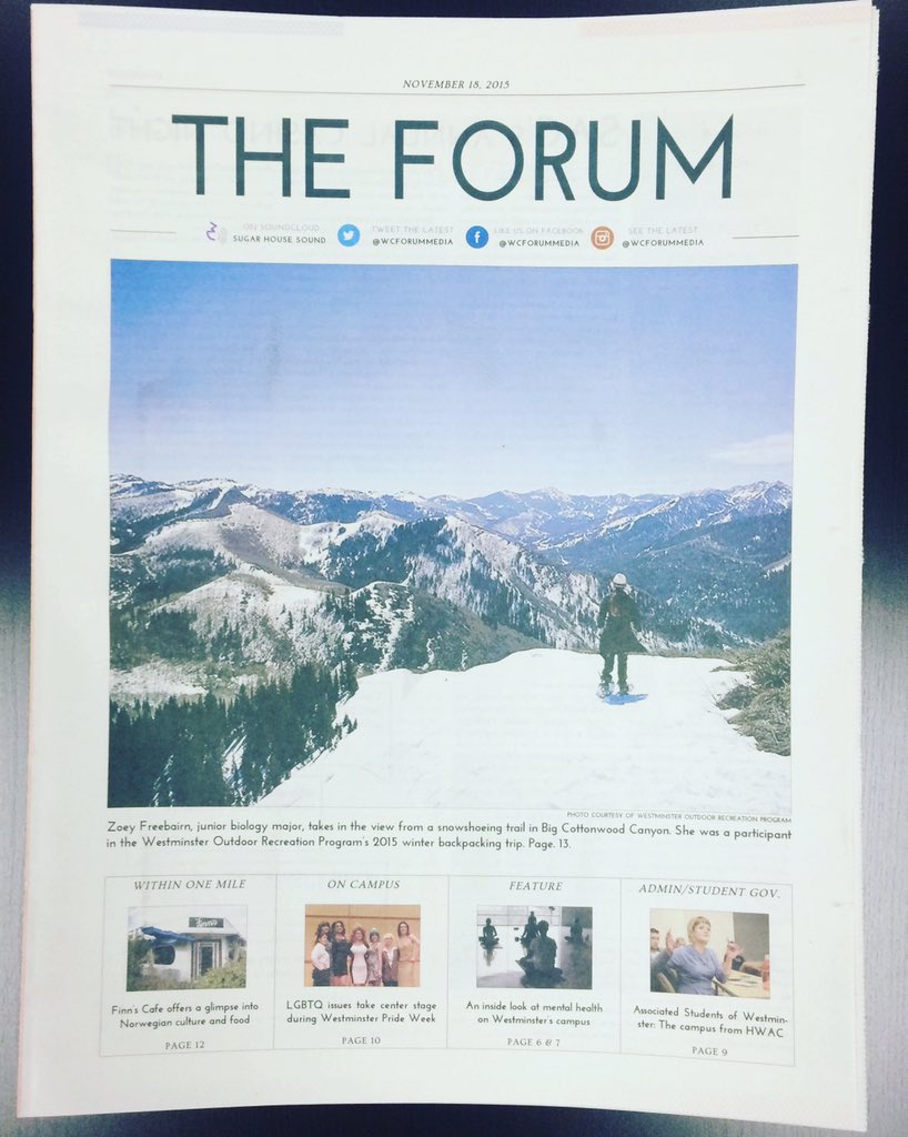 wuforummedia's tweet photo. You know you want to see what's inside the pages of our latest edition. Pick up a copy on campus today! #WCForum https://t.co/EcjsOqTmqn