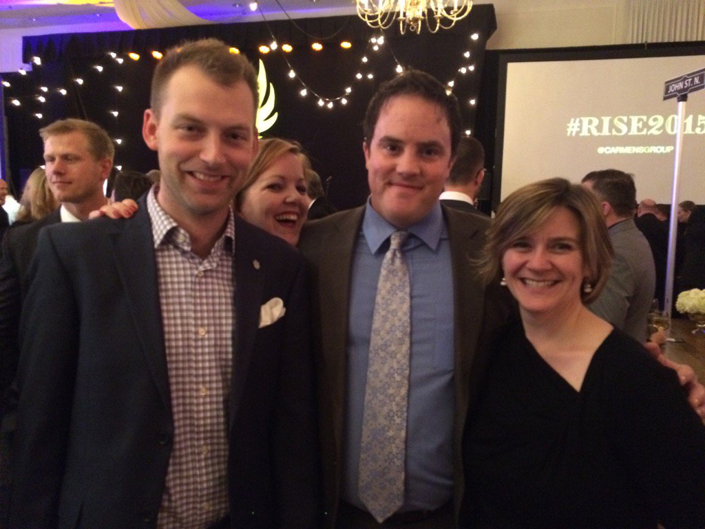 FirstOntarioCU's tweet image. Fabulous evening thanks to @CarmensGroup #rise2015 @urbanicityYHM