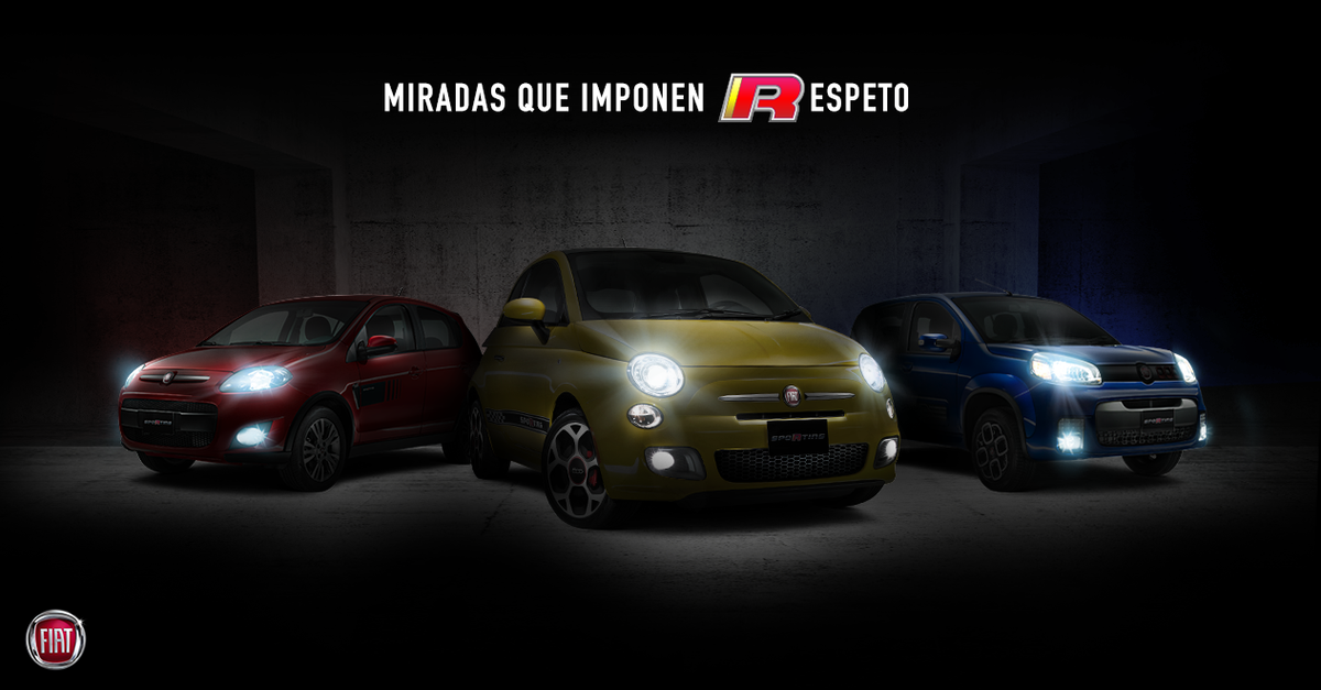 Fiat_Mexico's tweet photo. Conoce la nueva línea Sporting de FIAT https://t.co/Y5MWiGpQsw #RisForRespect https://t.co/5OKQLz0iec