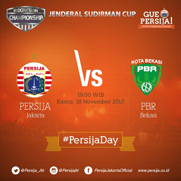 Hari ini | ICJSC | PERSIJA vs PBR | Stadion Kanjuruhan, Malang | 19.00 WIB | Live <a href="/netmediatama/">Netmedia</a> | #PersijaDay