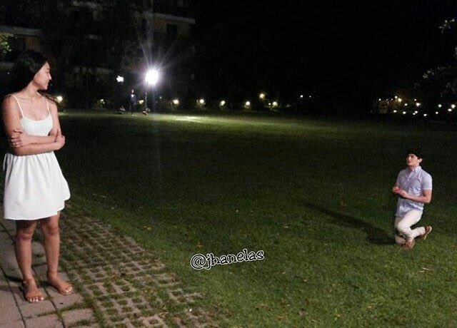 wljdnuevaecija's tweet photo. JaDine Proposals. Ugh.

Today is the 4th proposal scene of JaDine! Yay!
#OTWOLTheProposal https://t.co/CDVghnPDhF