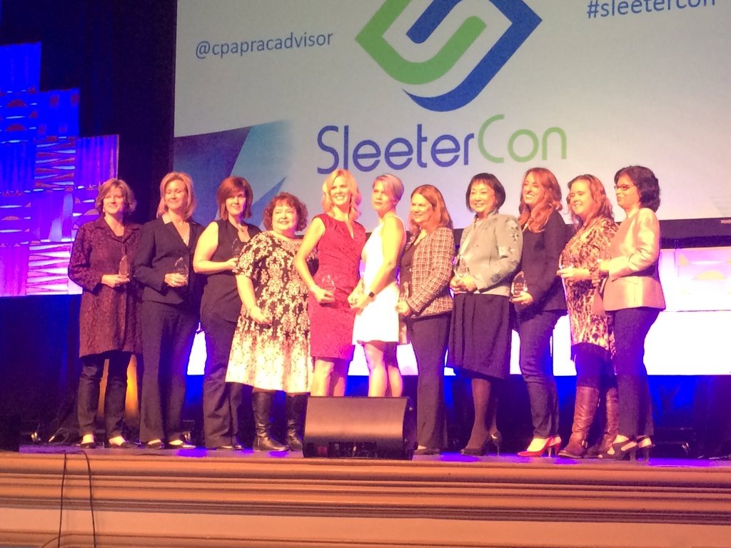 SageUSAmerica's tweet image. Congratulations to @jenniferwarawa named as one of @cpapracadvisor Most Powerful Women in Accounting at #SleeterCon