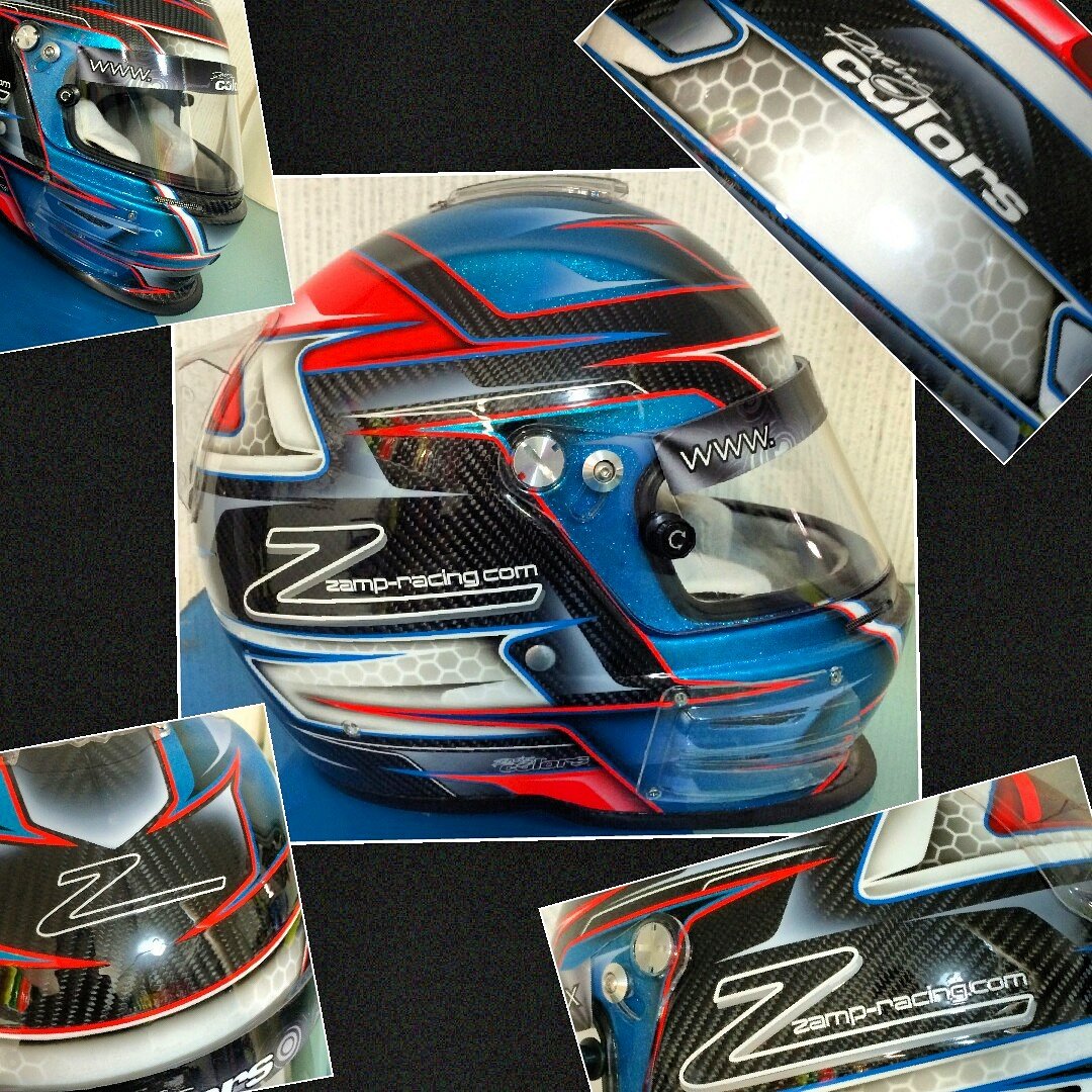 ZampRacingMx's tweet photo. Listo el 1er #Zamp RZ44C por @racingcolors. Increíble look y peso de la fibra de carbono! #Helmet #Racing https://t.co/Miq8fm0LXC