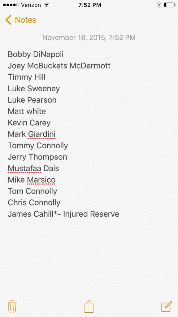NoyoPump's tweet photo. FULL WINTER SEASON ROSTER. #Pump #SwollenSeason https://t.co/jrofYxVTJb