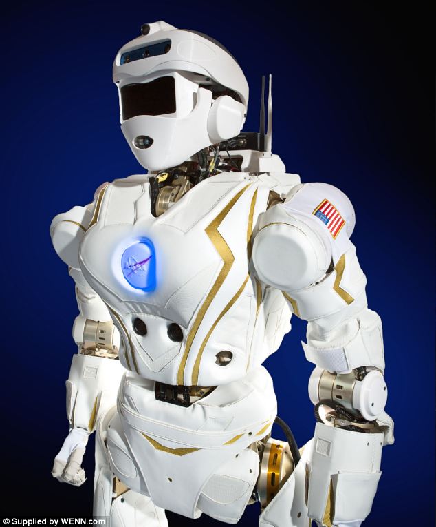 AndrewMcGall's tweet photo. #NASA challenge: Get this android Valkyrie ready for Mars, lead the way, help humans.  https://t.co/mLi5hUqMry https://t.co/1jpqUy5F5Y