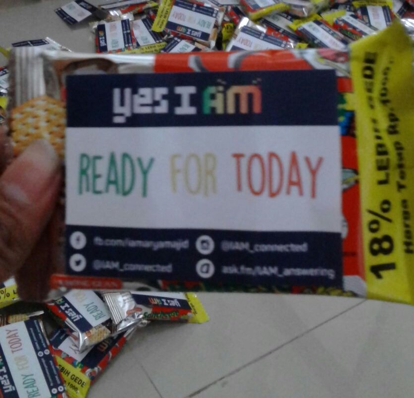 Ini diaa 'kejutan pagi' di hari ini! Are you ready for today? #YesIAM