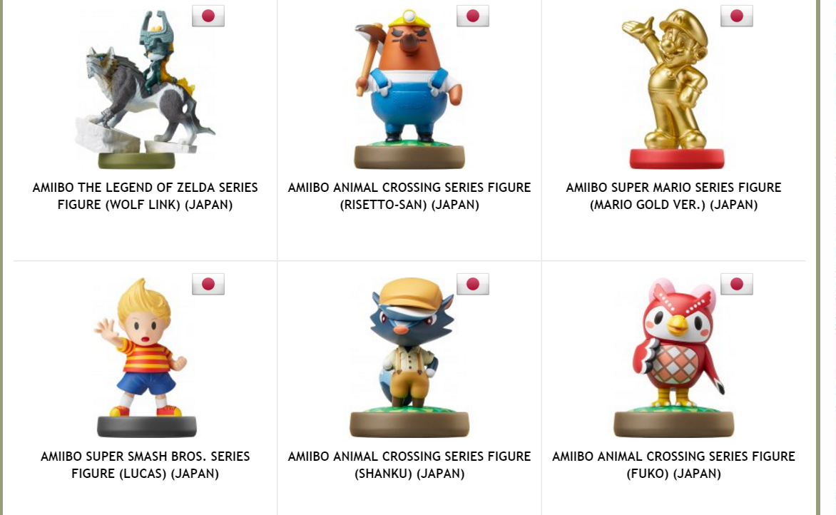 Amiibo News Wolf Link And Animal Crossing Amiibo Placeholders Also Went Up At Play Asia Not Live T Co Aci1gdcdgv T Co Pgihe4k1oi