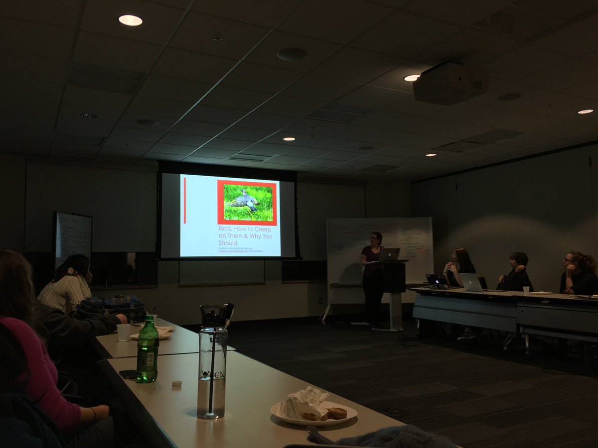 . @tinyhonkshus has the best talk title