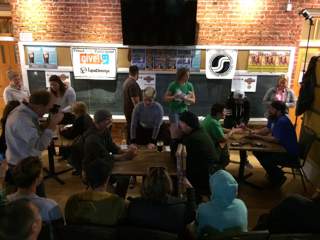 ConnectCos's tweet photo. Rock Paper Scissors Tournament for @indygive @UpaDowna @Sk8_Strong @CarrieSimison @csindependent #ConnectCOS https://t.co/4YNKxAqxKw