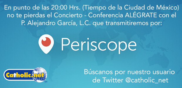 Regnum_Christi's tweet photo. Conéctate por twiter periscope a las 8 pm a esta gran conferencia desde @Catholic_Net #Entérate https://t.co/kdj4Yp0m4q