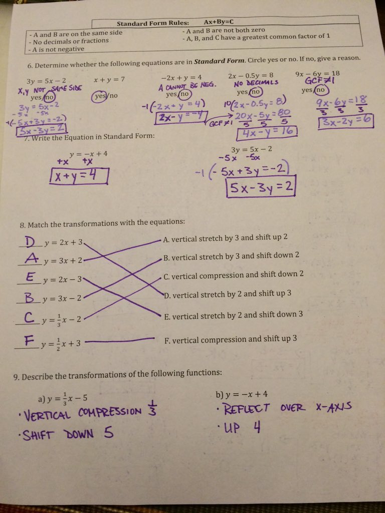 MrsMiracleDSHS's tweet image. #algebra #module6 practice test answer key. Coming to Classroom soon!