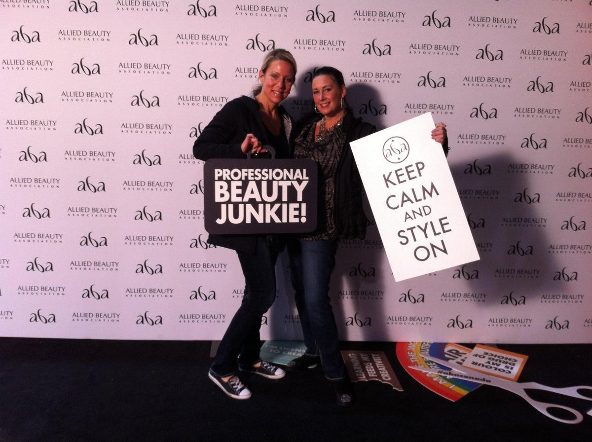 AuraLounge_Hair's tweet photo. #ABACalgary 2015 https://t.co/p2ERcG73Xn
