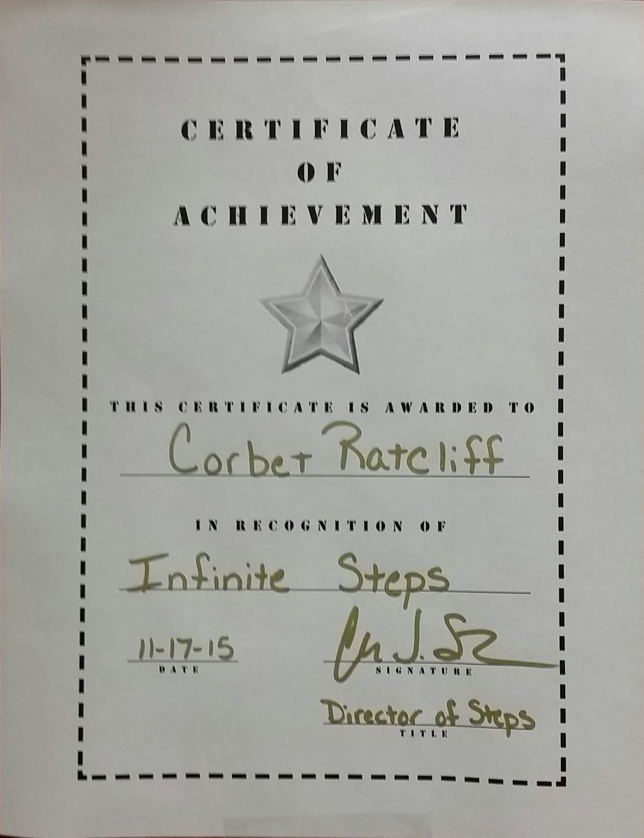 ccratcliff314's tweet image. I'm a red-headed step champion. Thanks for the recognition, @MissCoachS! #stepmaster #JCTexperience