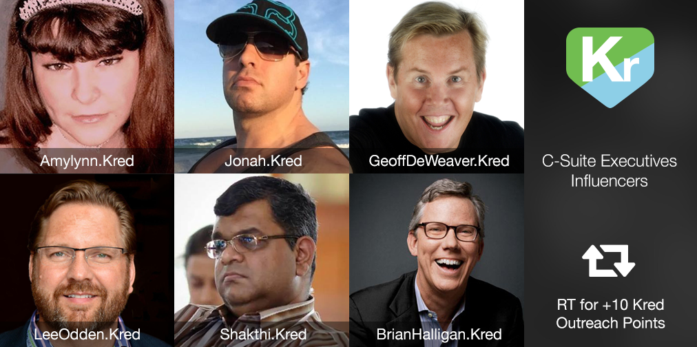 KredCEOs's tweet photo. Introducing our Kred Influencers in #CSuiteExecs. Great work guys! https://t.co/Ln55LYRF10  #dotKred https://t.co/gZ6AvTXCON