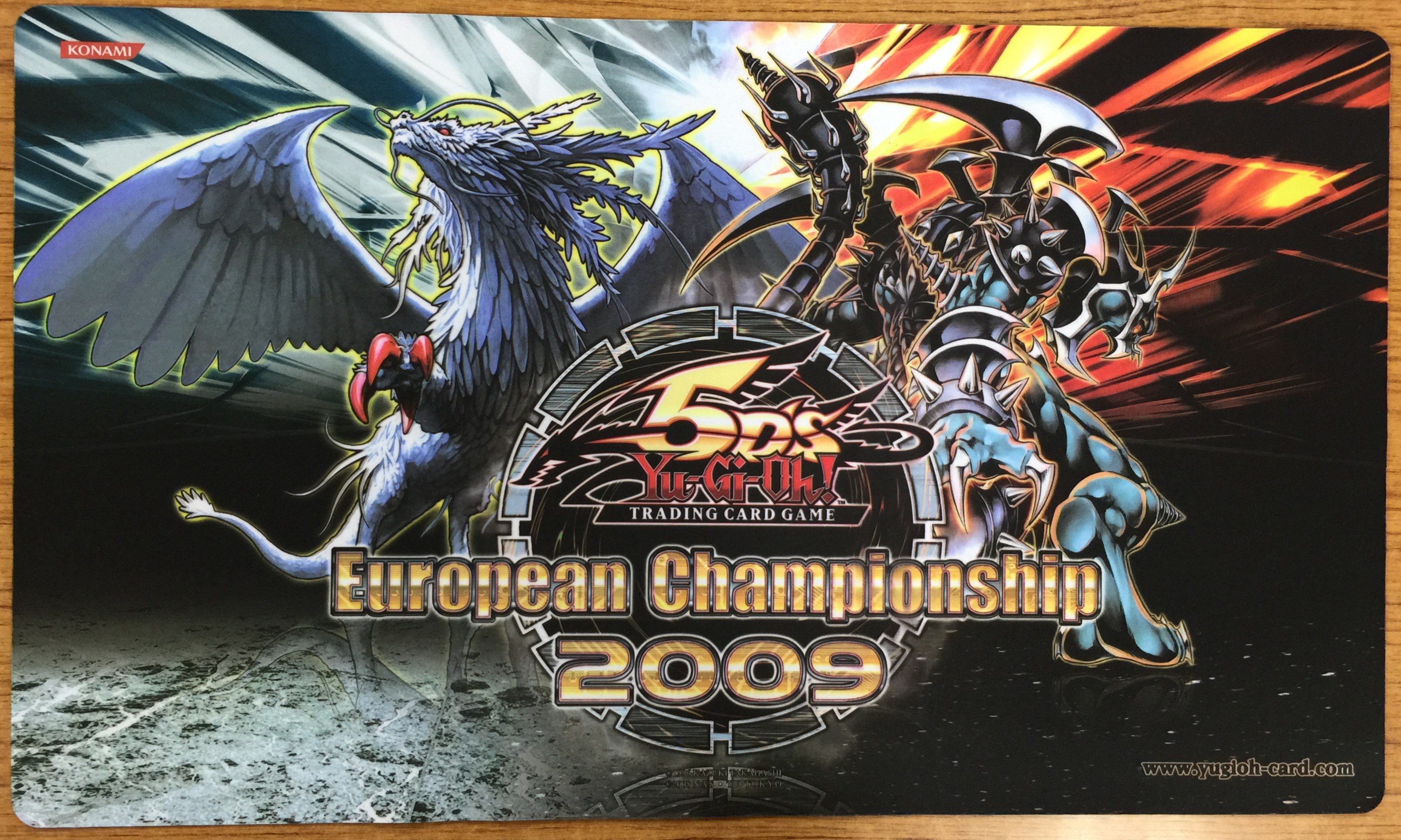 遊戯王OCG 2009 ヨーロッパ プレイマット 裁きダムド - メルカリ