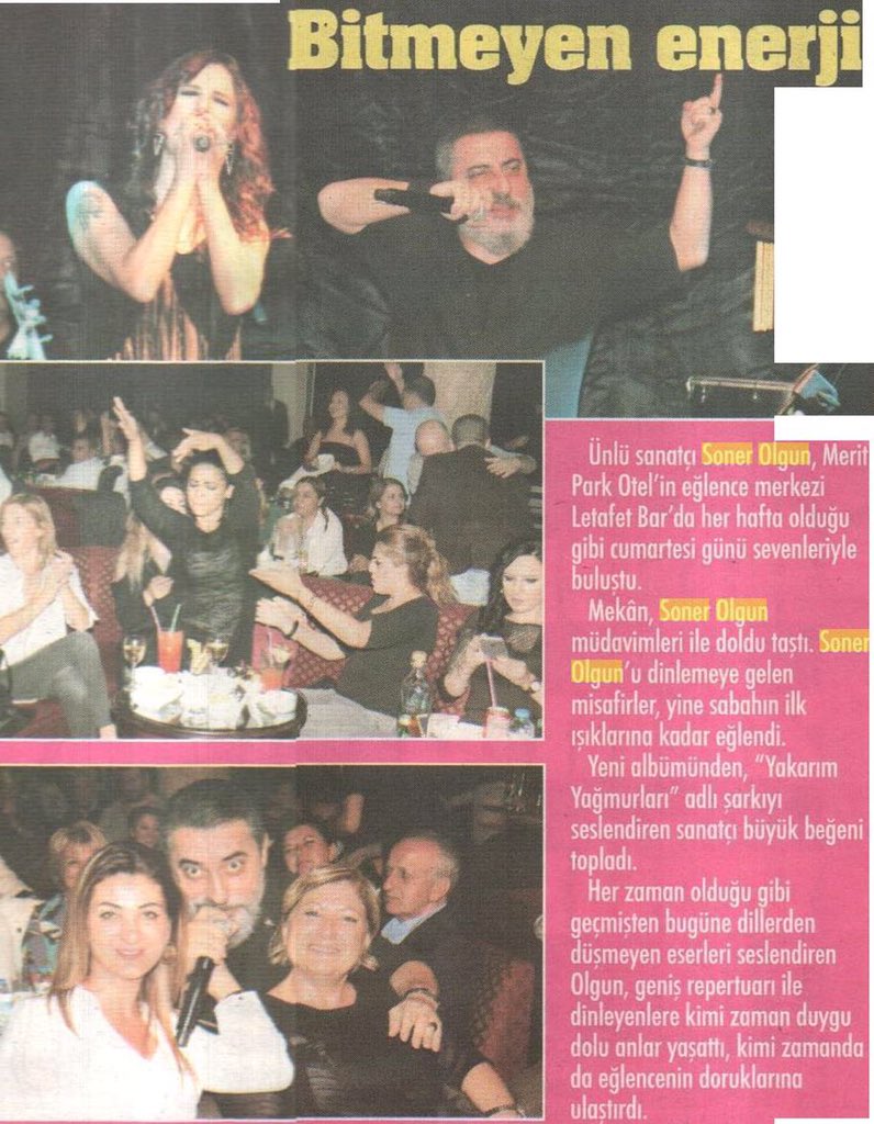 Andagio's tweet photo. Bitmeyen enerji. @sonerolgun @MeritPark @Letafetbar Teşekkürler #kıbrısgazetesi #orhanismailoglu #basın https://t.co/XBY34DDWcx