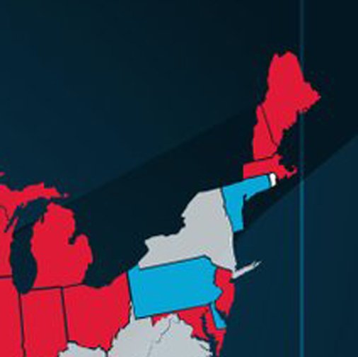 AberdeenBlimp's tweet photo. Only dragged myself across 2 states but I'm pretty sure the northeast doesn't look like this @RealBenCarson #BC2DC16 https://t.co/rkO4jEytMD