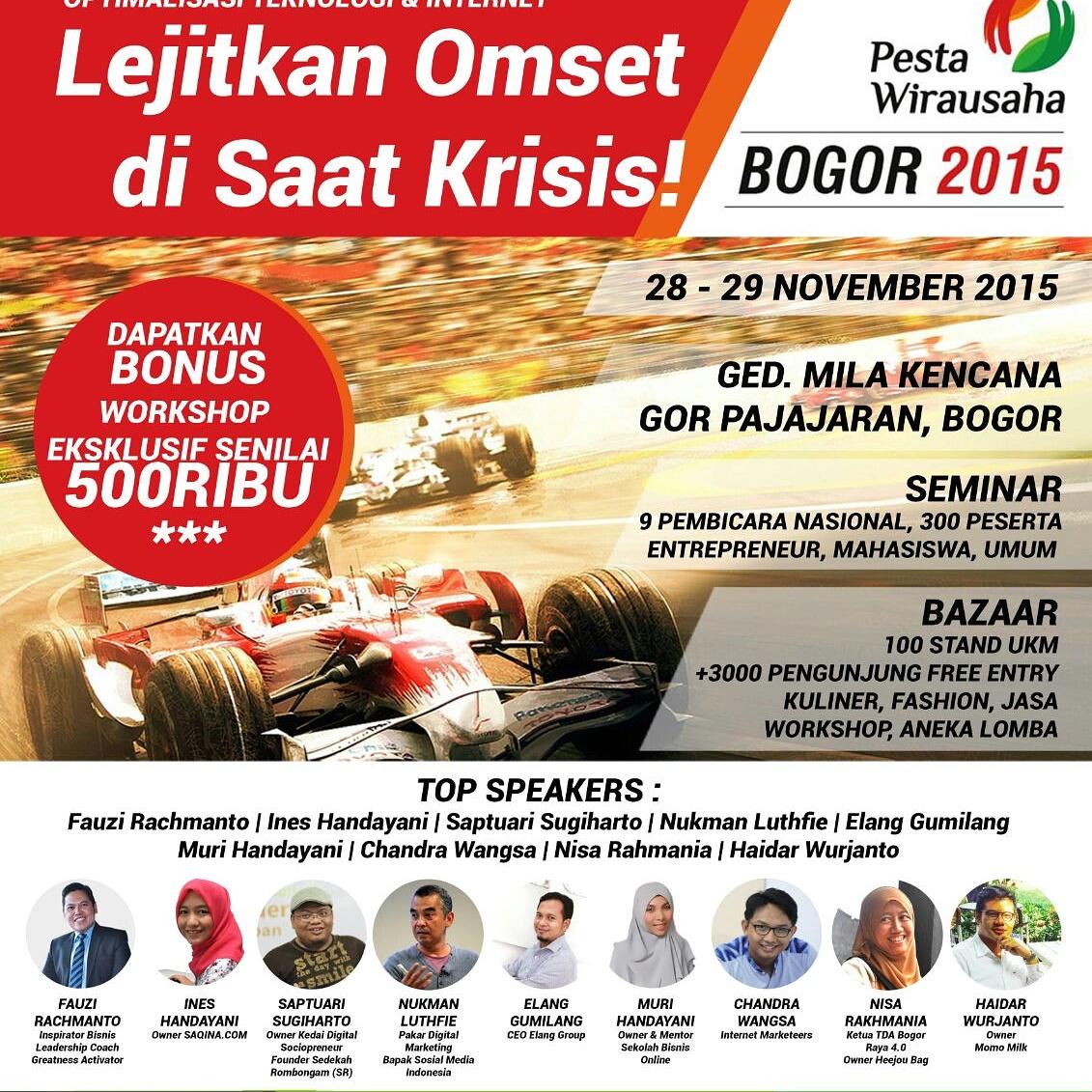 Ikut pesta wirausaha tda bogor raya yuk :)