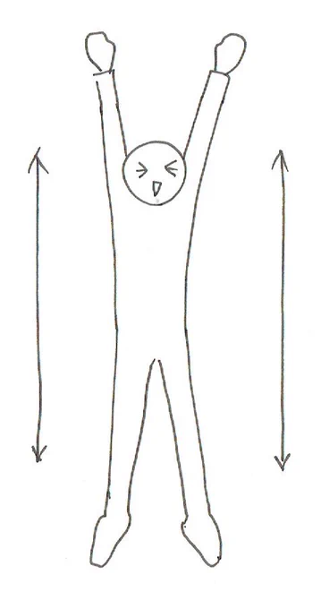 仰向けに寝て
思いっきり伸びをしましょう
手の指と足の指を
遠くまで持っていく気持ちで
ぐーーーーーっと伸びましょう 