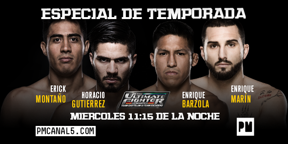 telehit_musica's tweet photo. La segunda temporada de #TheUltimateFighterPM llegó a su fin pero hoy habrá un especial con todo lo mejor. https://t.co/K7Zn20IeMD